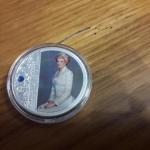 United kingdom , médaille, portraits de la princesse diana - Miniature