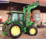 Tracteur john deere 5820 fourche godet - Miniature