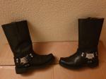 Bottes harley iroquois en cuir - Miniature