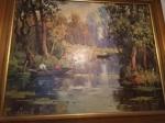 Superbe tableau du peintre lucien chenu, ( faire offre ) - Miniature