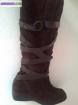 Bottes marron velour - Miniature